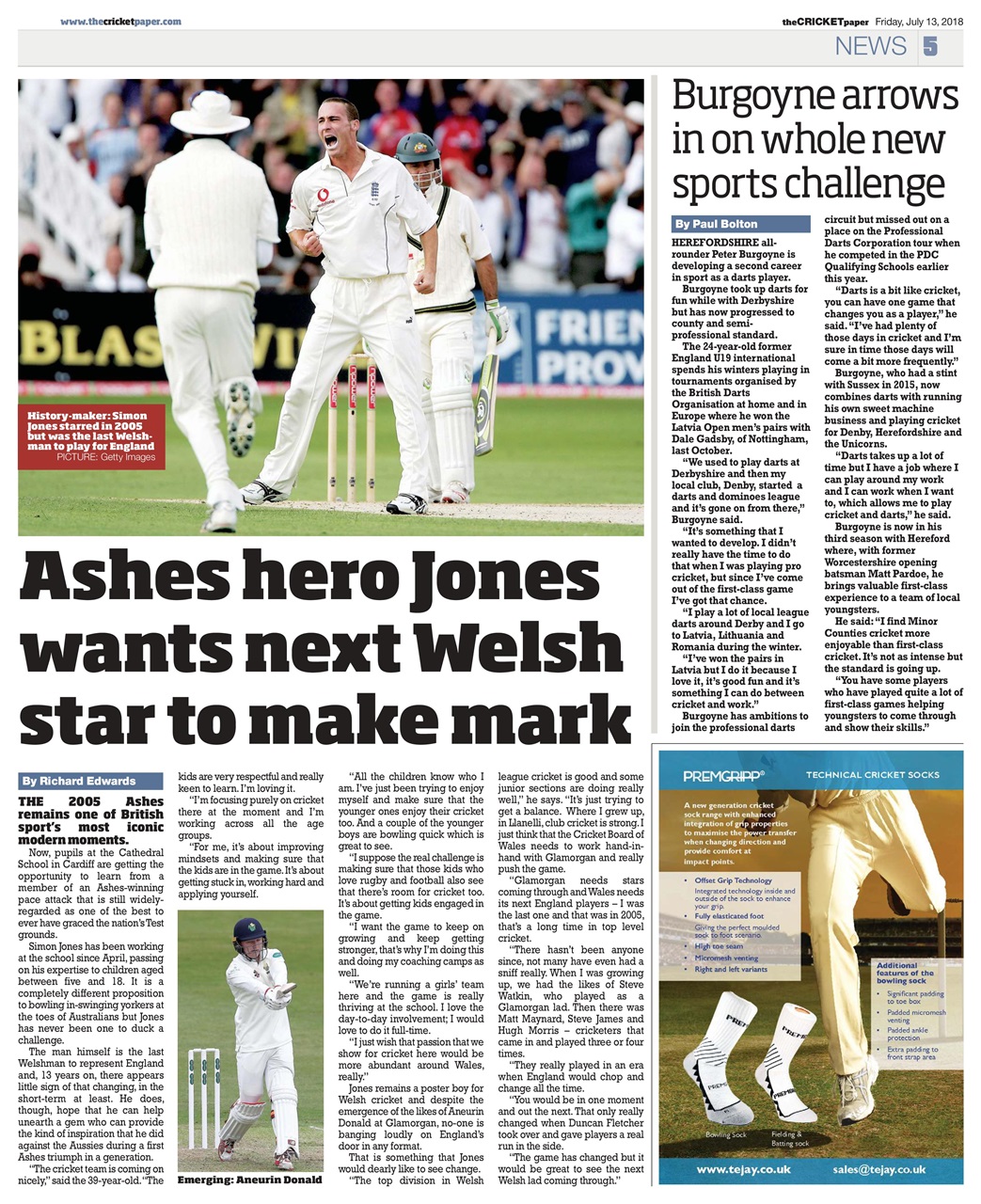 The Cricket Paper Preview Pages