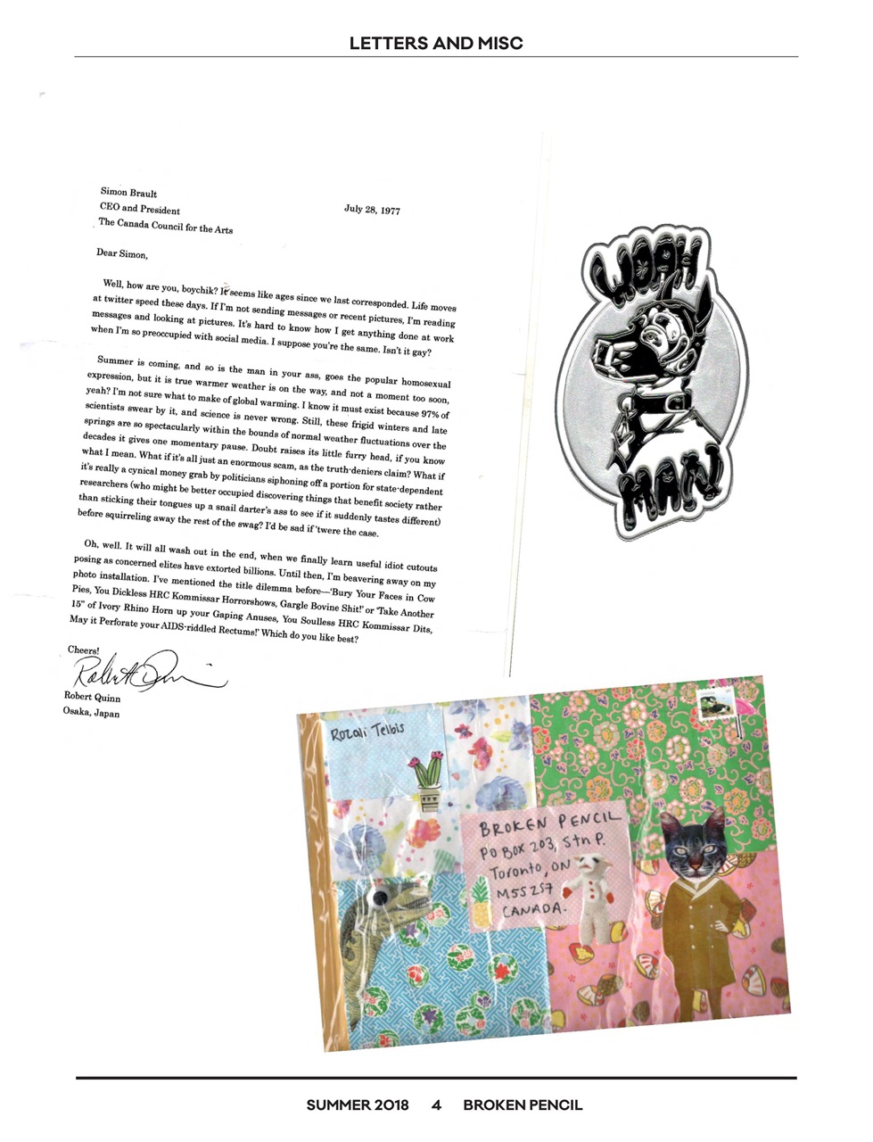 Broken Pencil Preview Pages