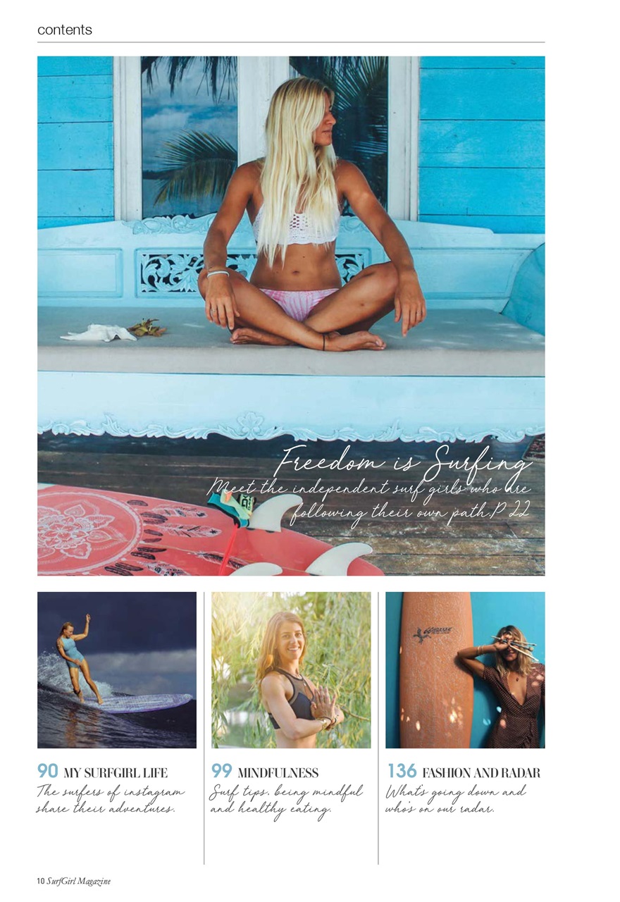SurfGirl Magazine Preview Pages