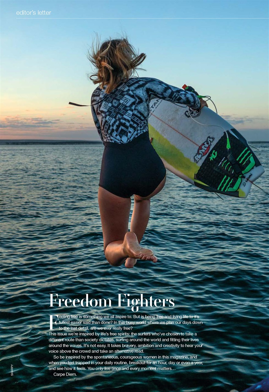 SurfGirl Magazine Preview Pages
