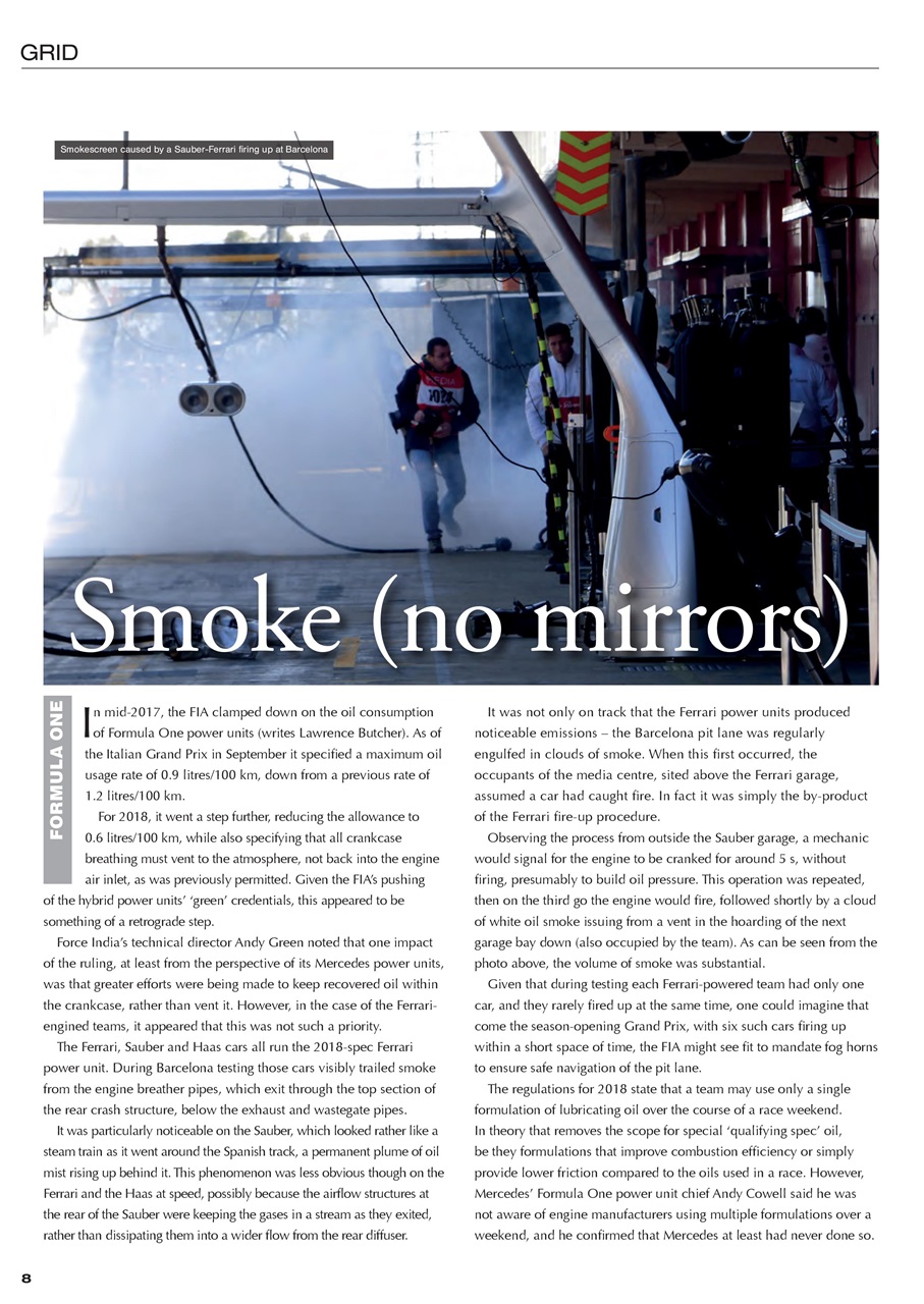 Race Engine Technology Preview Pages