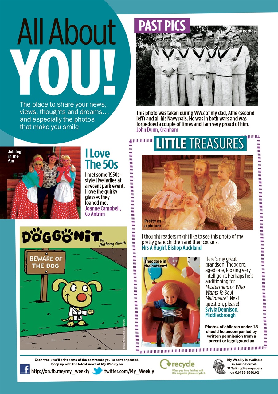 My Weekly Preview Pages