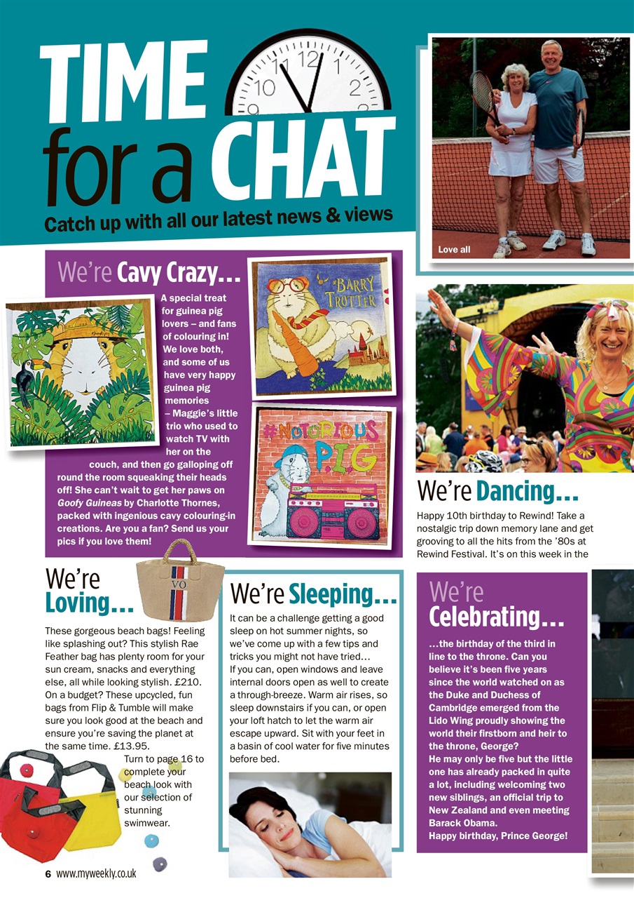 My Weekly Preview Pages