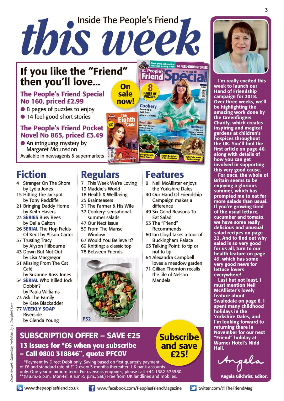 The People’s Friend Preview Pages