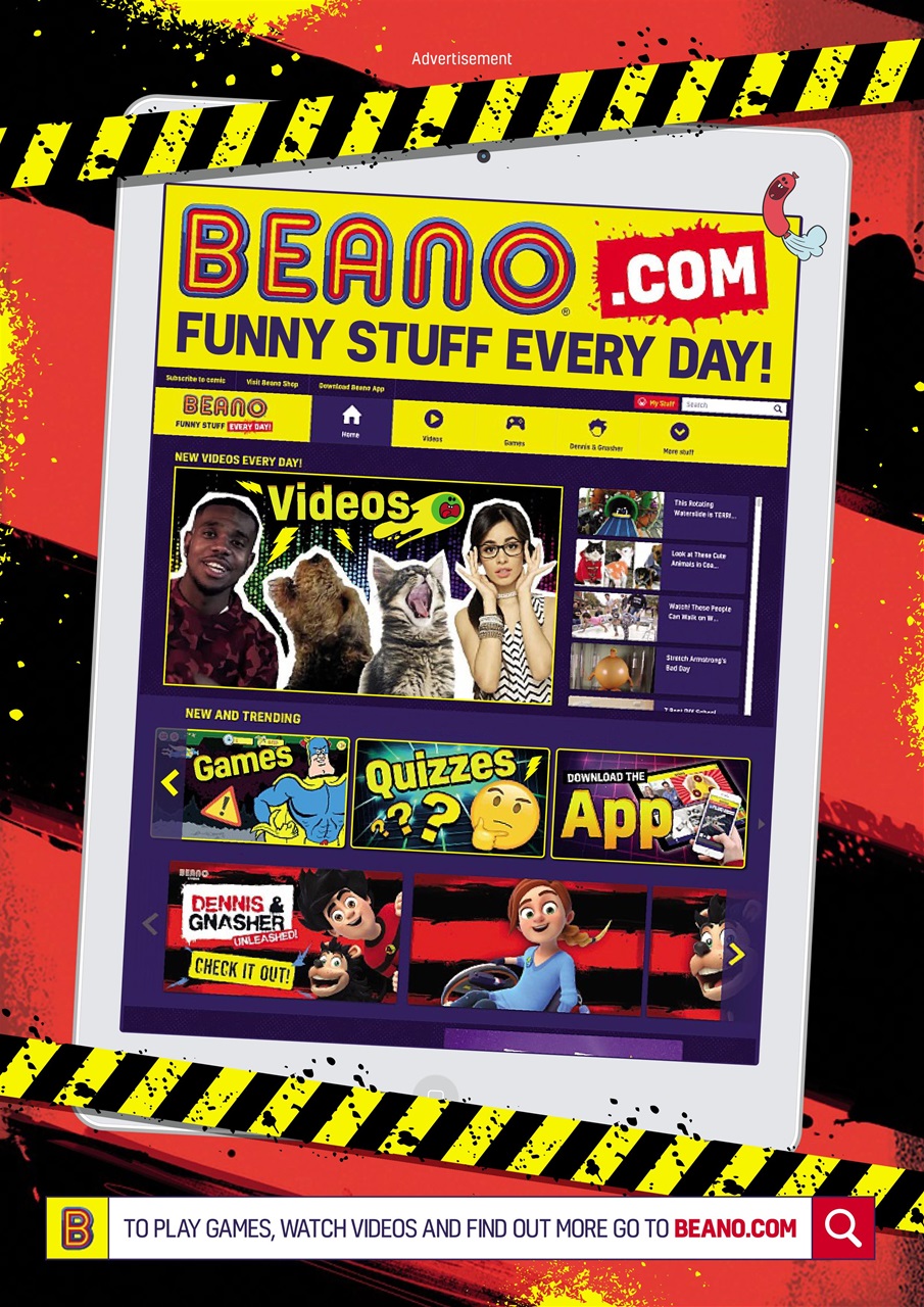 Beano Preview Pages