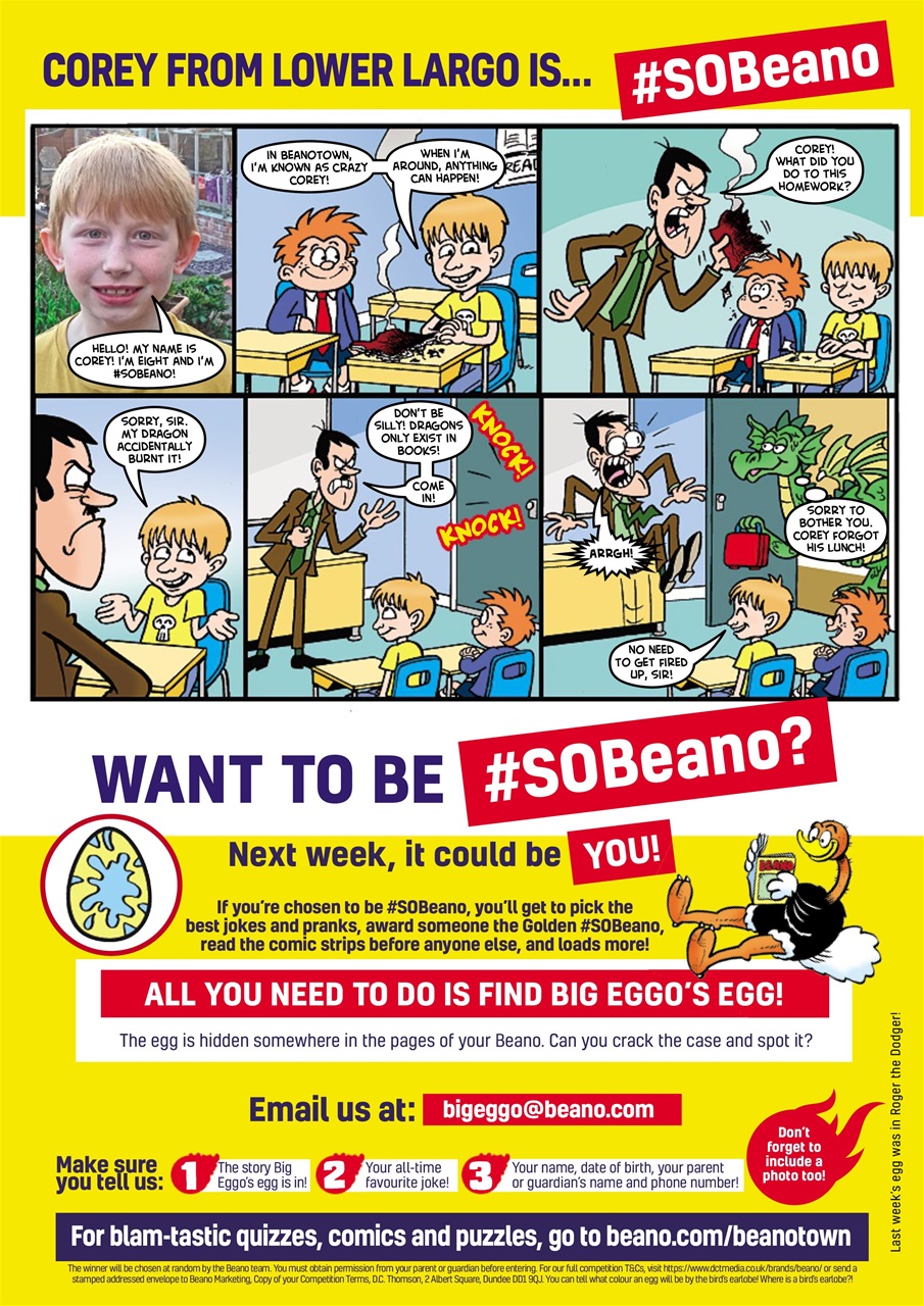 Beano Preview Pages