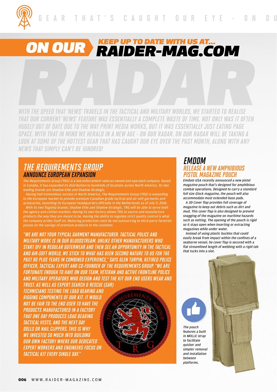 Raider Preview Pages