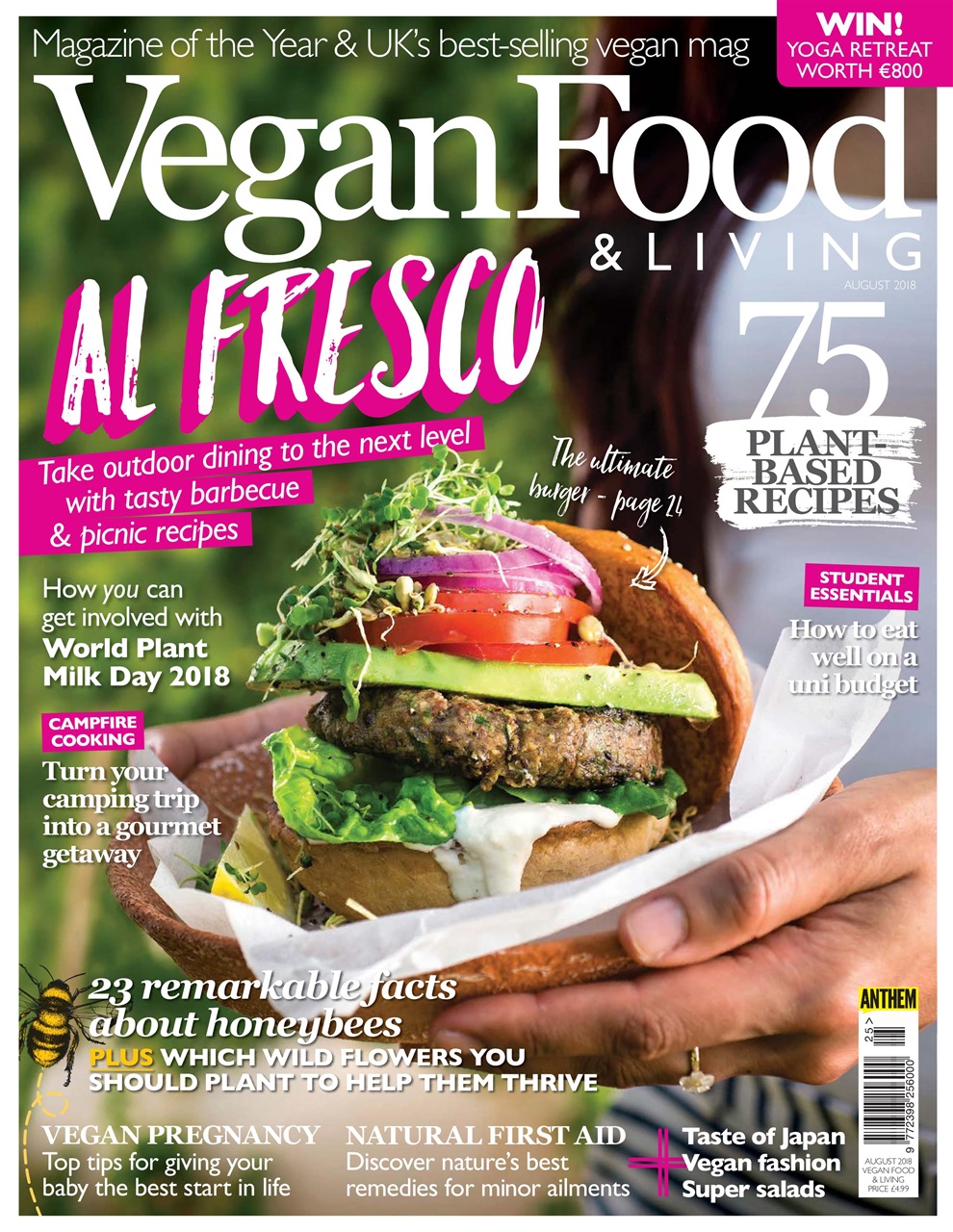 Vegan Food & Living Magazine Preview Pages