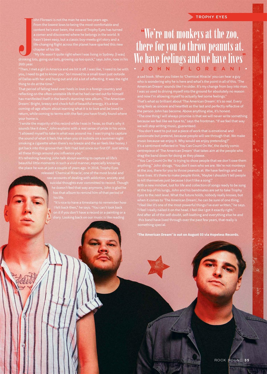 Rock Sound Magazine Preview Pages