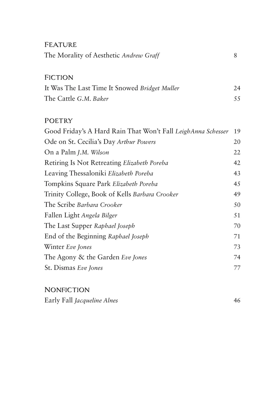 Dappled Things Preview Pages