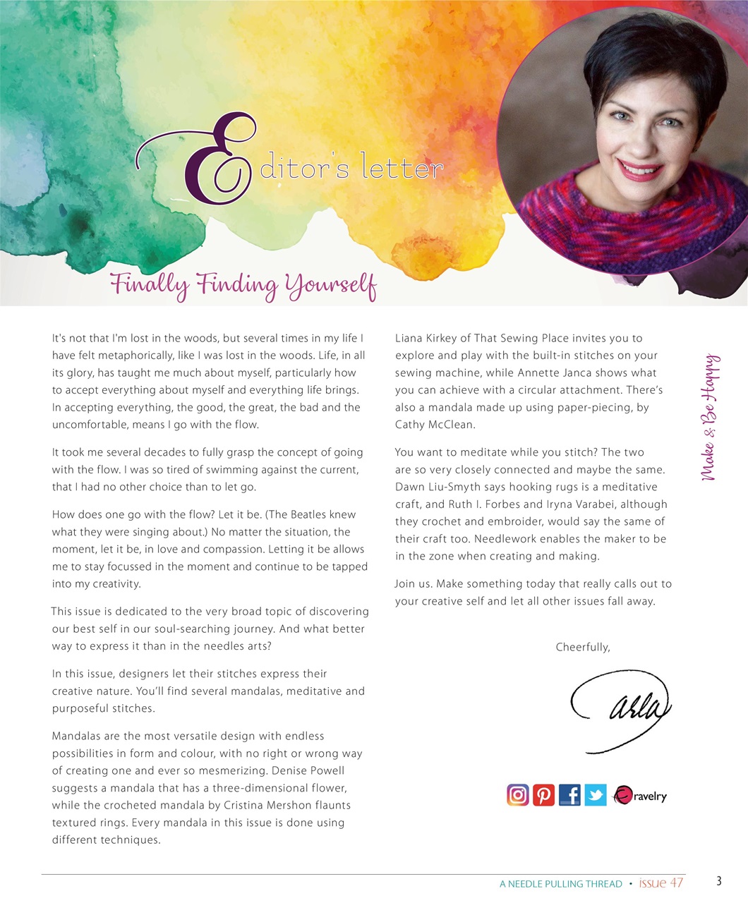 A Needle Pulling Thread Preview Pages