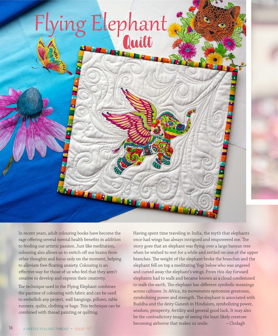 A Needle Pulling Thread Preview Pages