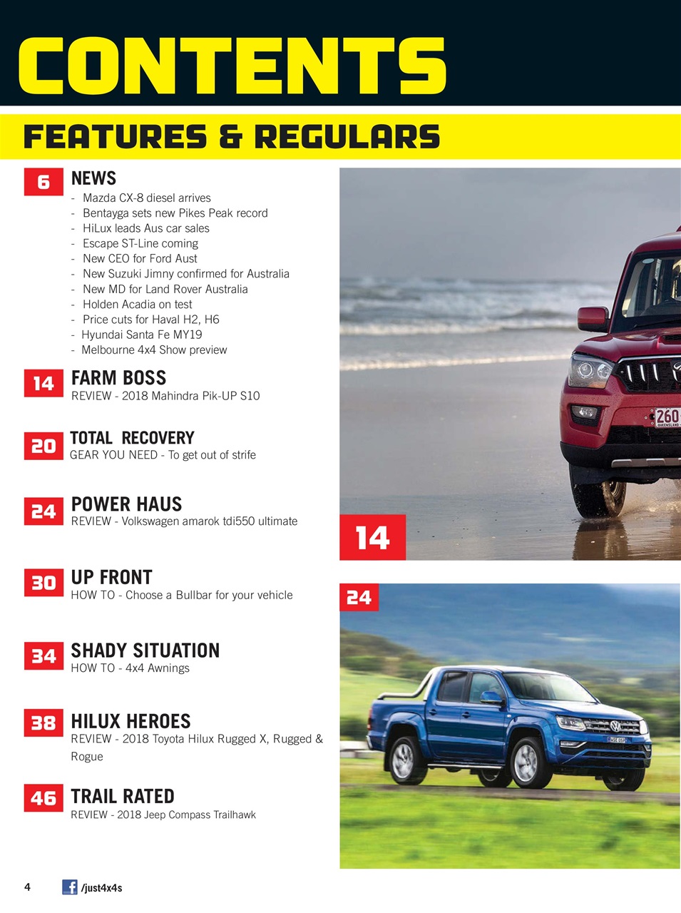 JUST 4X4S Preview Pages