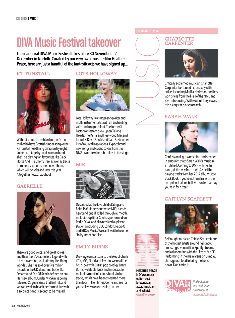 DIVA Magazine Preview Pages