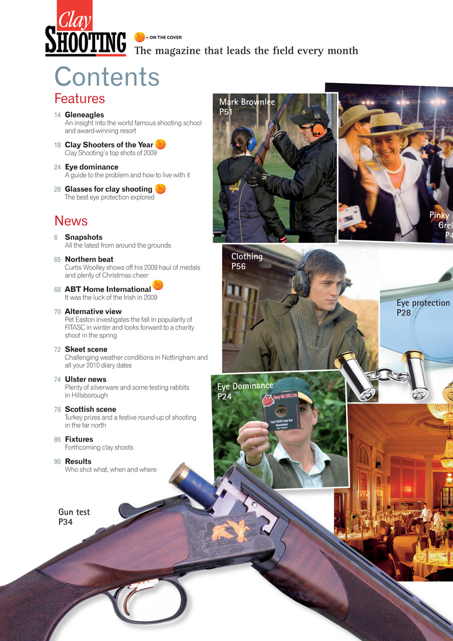 Clay Shooting Preview Pages