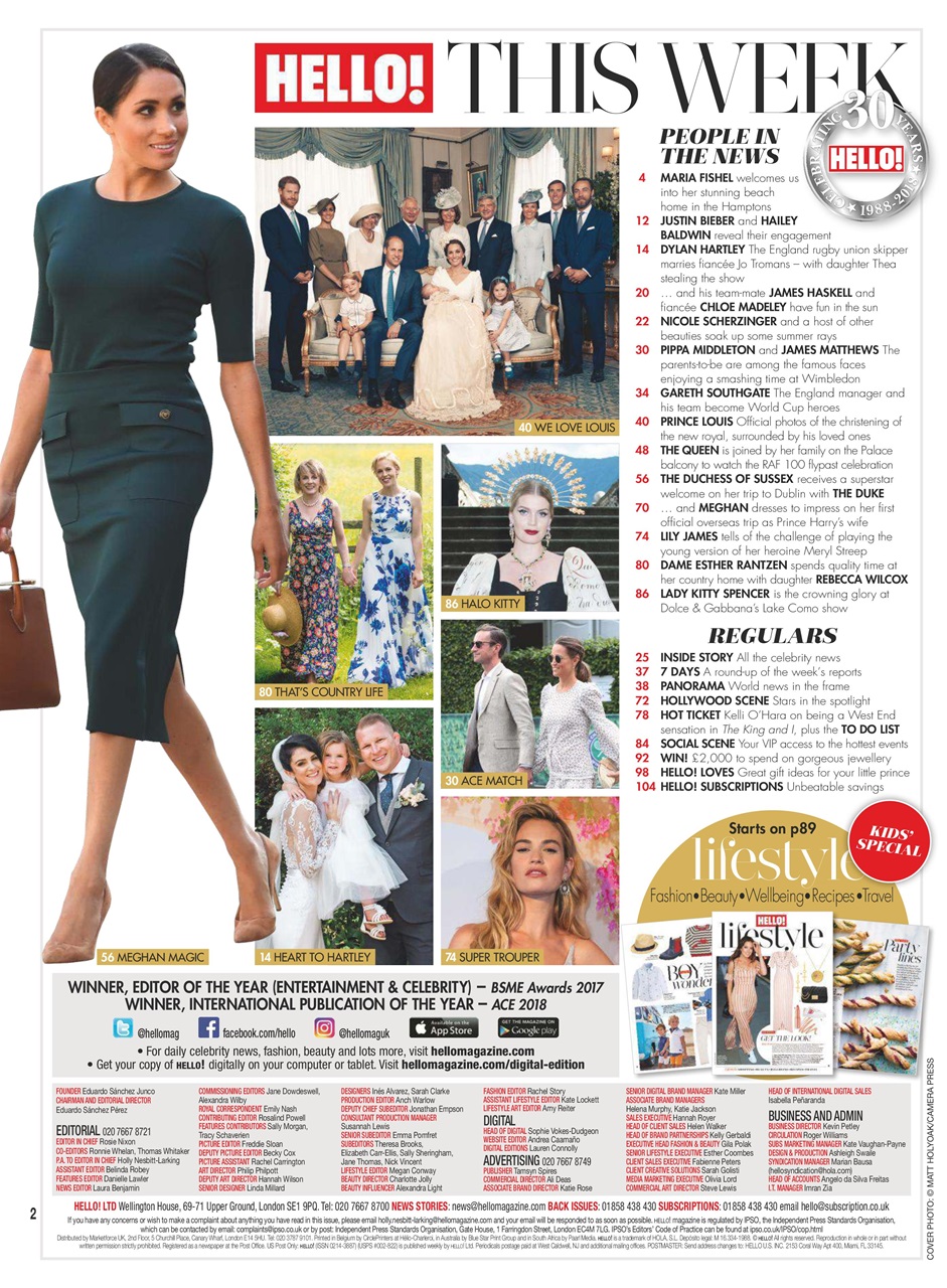 Hello! Magazine Preview Pages