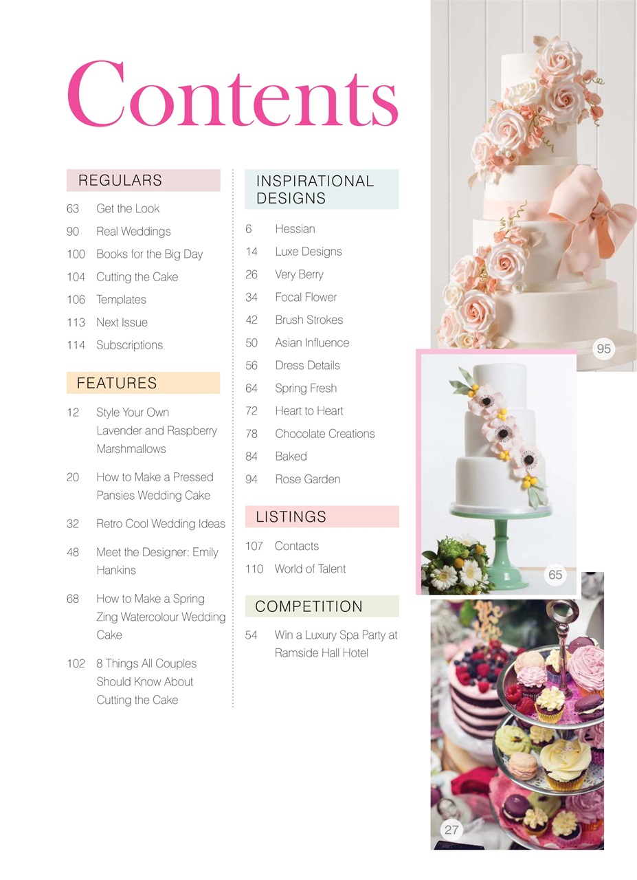 Wedding Cakes Preview Pages