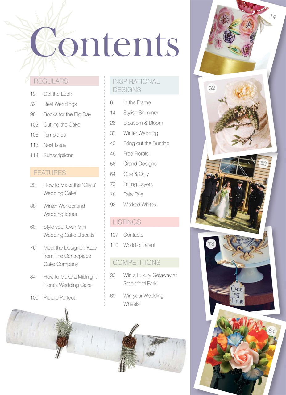 Wedding Cakes Preview Pages