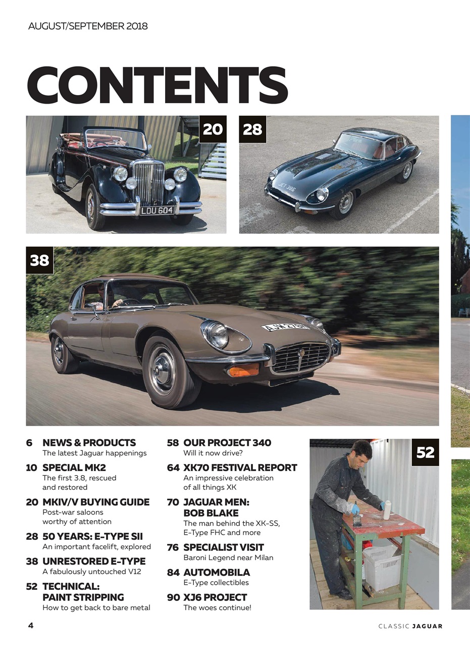 Classic Jaguar Preview Pages