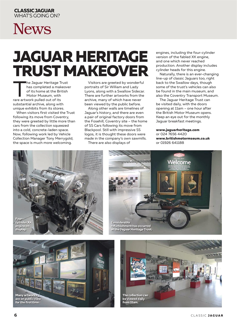 Classic Jaguar Preview Pages