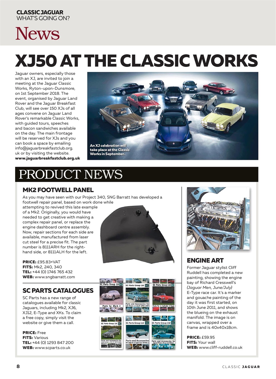 Classic Jaguar Preview Pages