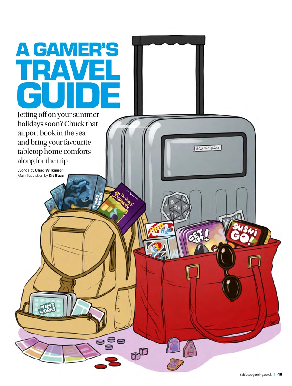 Tabletop Gaming Preview Pages