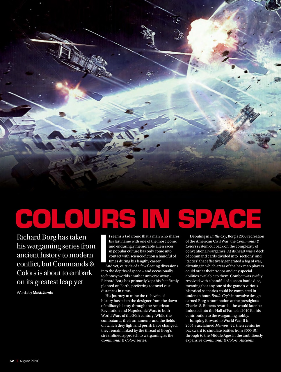 Tabletop Gaming Preview Pages