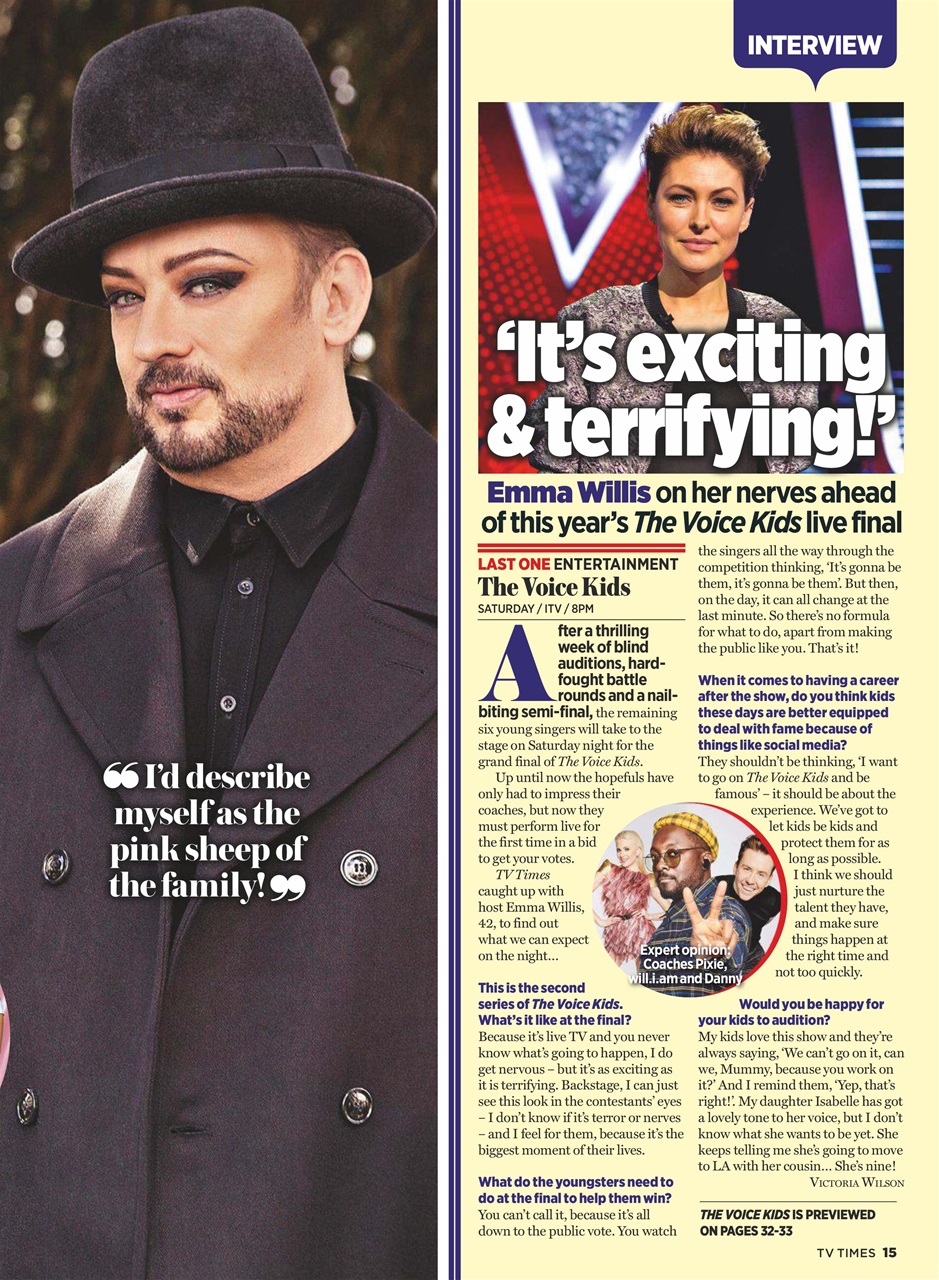 TV Times Preview Pages