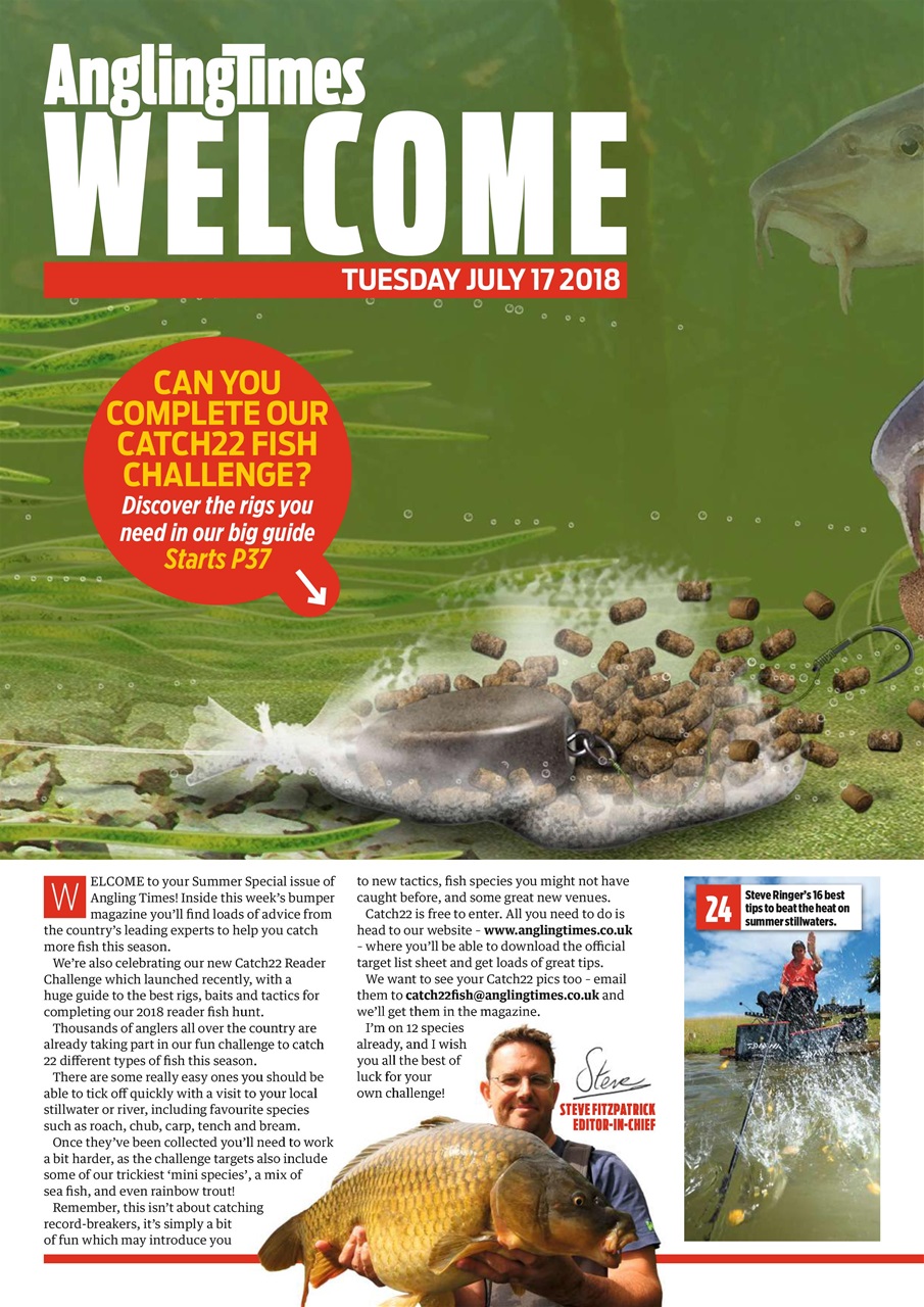 Angling Times Preview Pages