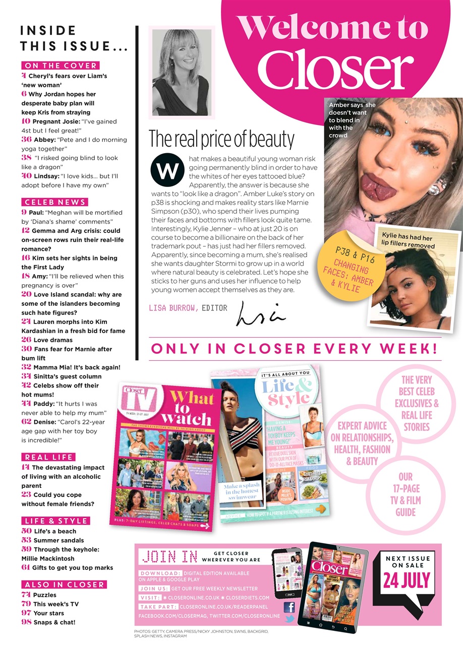 Closer Preview Pages