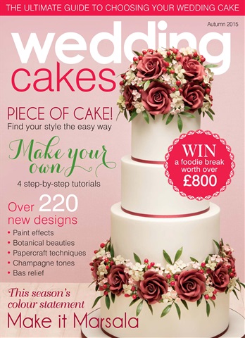 Wedding Cakes issue Autumn 2015