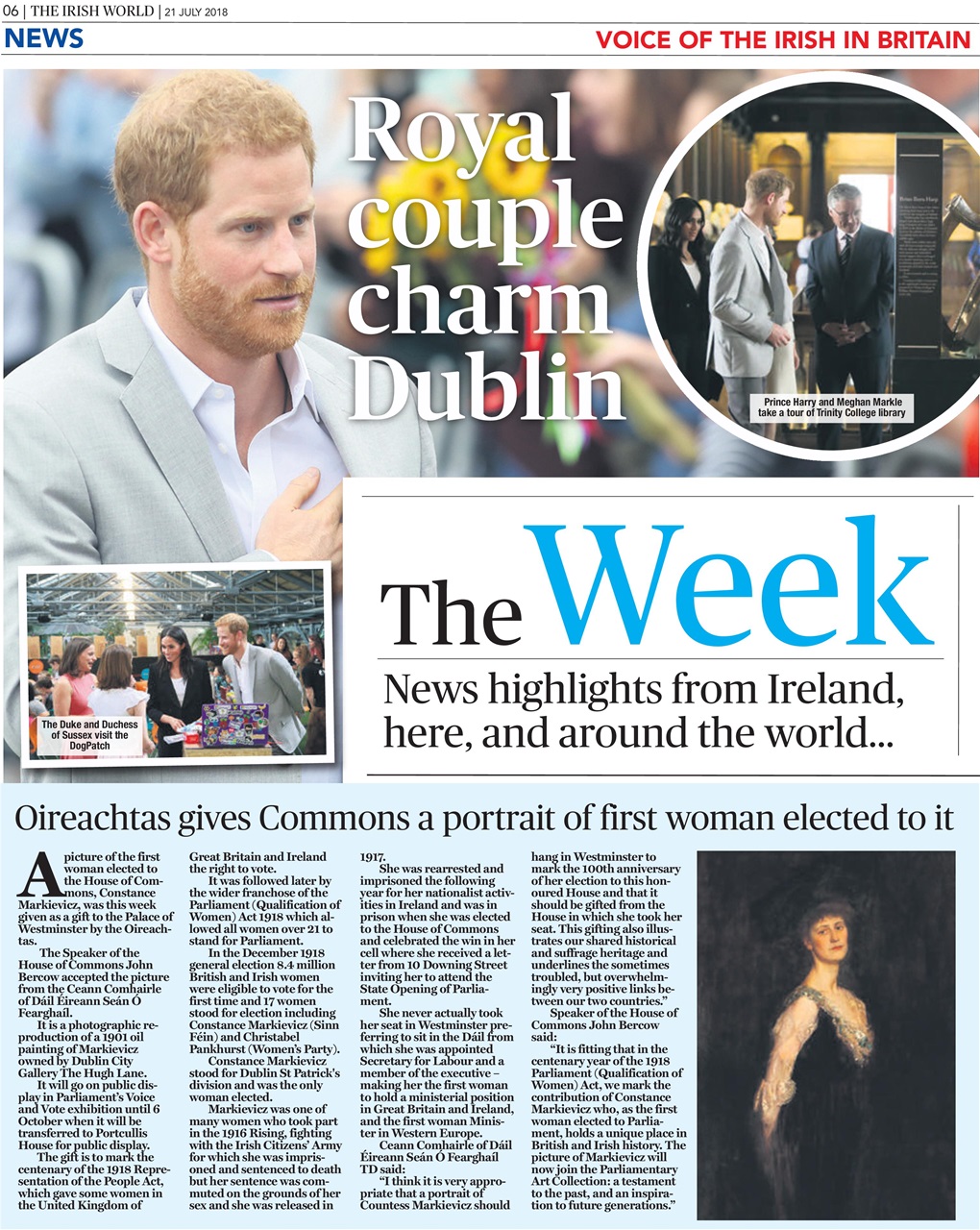 Irish World Preview Pages