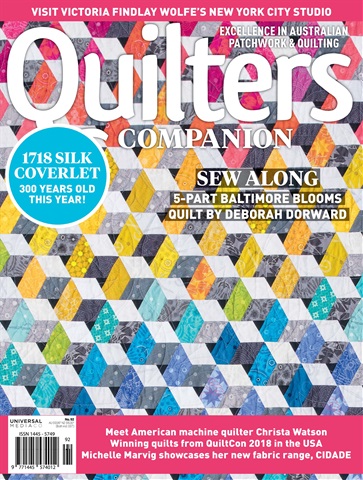 Quilters Companion issue Issue#92 - 2018