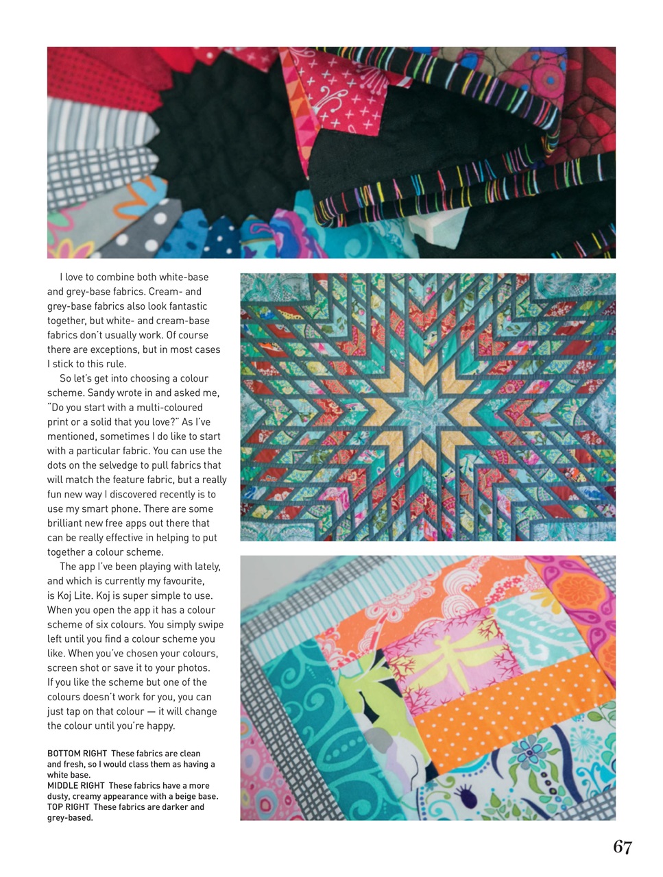 Quilters Companion Preview Pages