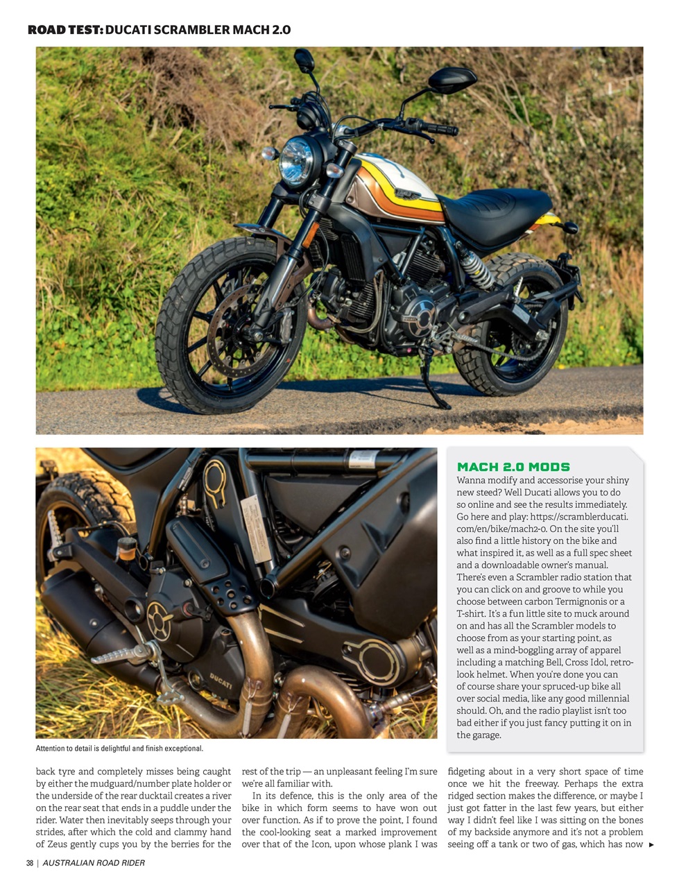 Australian Road Rider Preview Pages