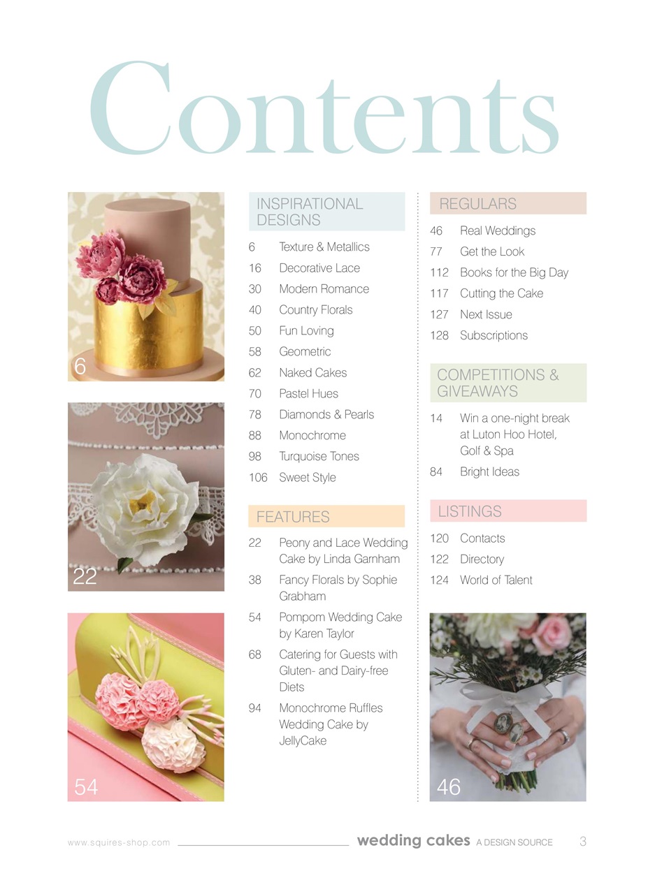 Wedding Cakes Preview Pages