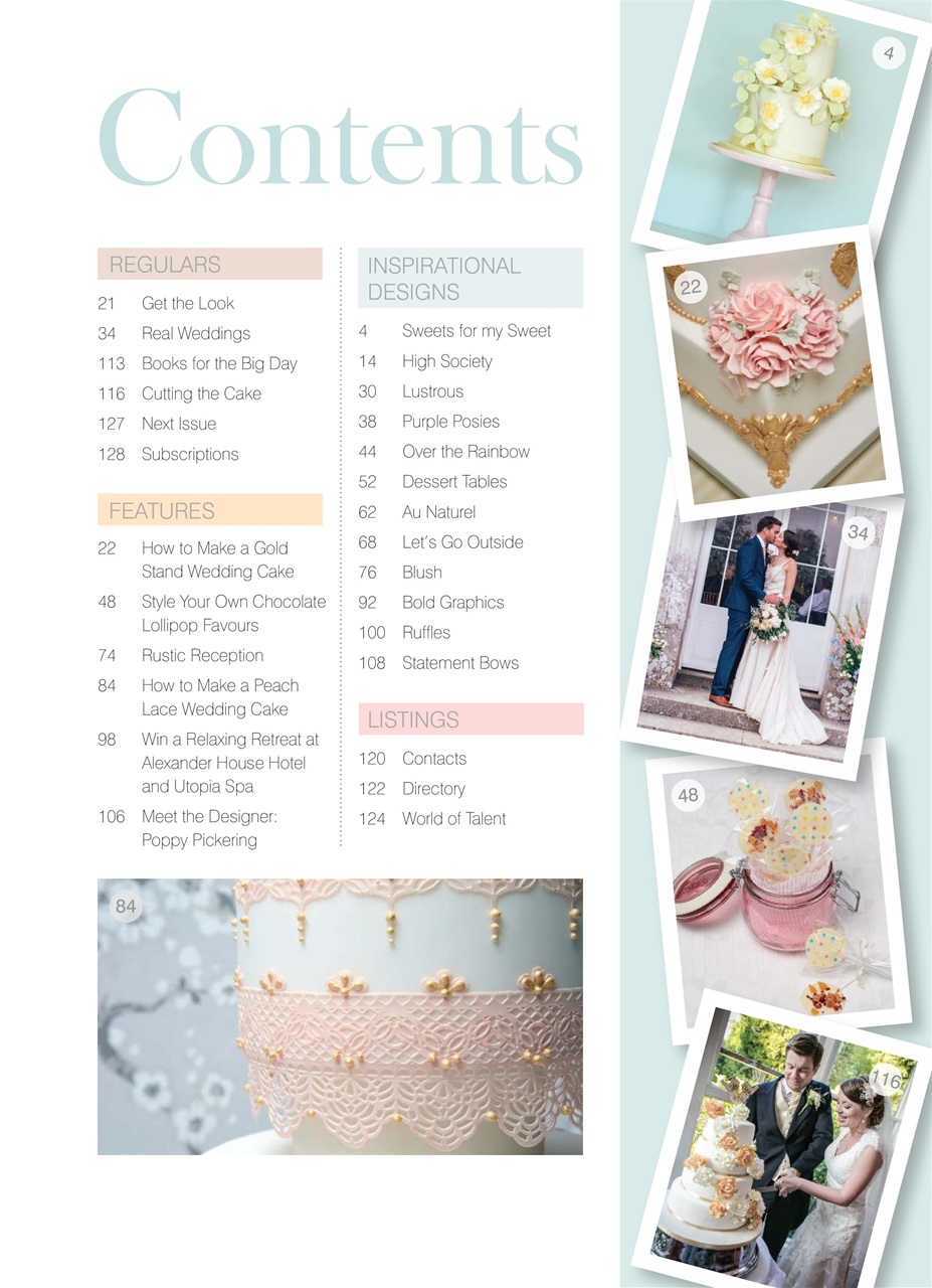 Wedding Cakes Preview Pages