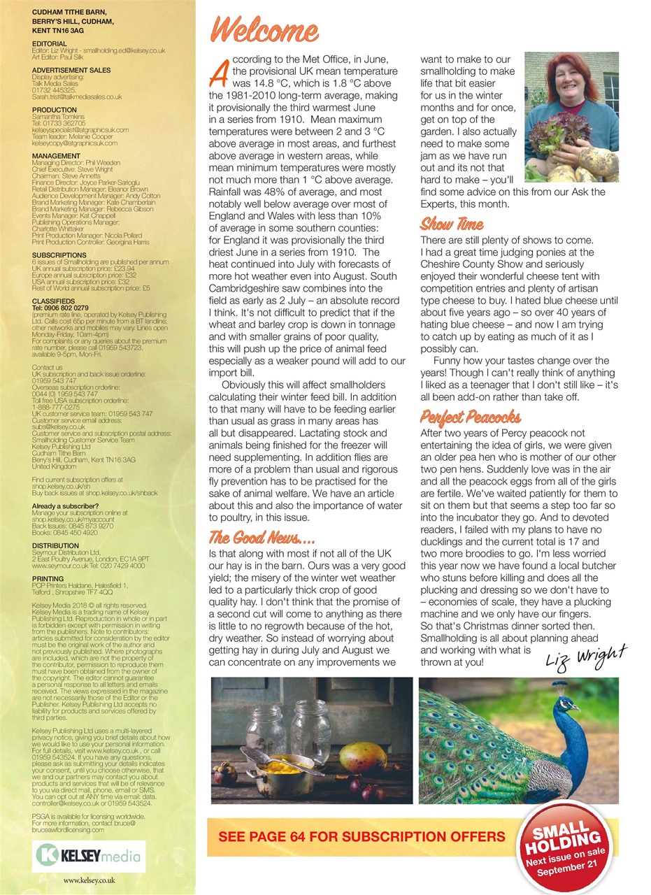 The Smallholder Preview Pages