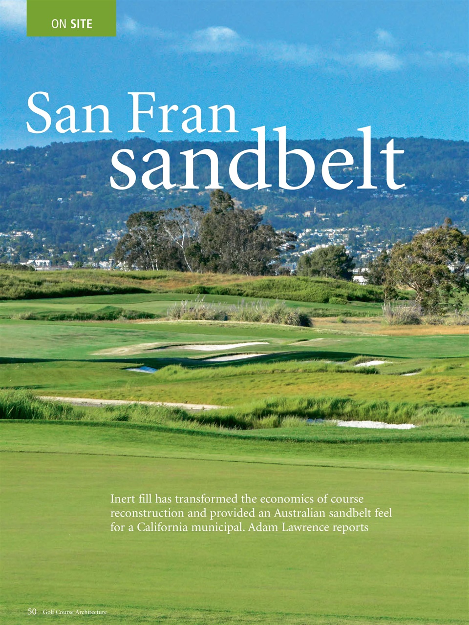 Golf Course Architecture Preview Pages