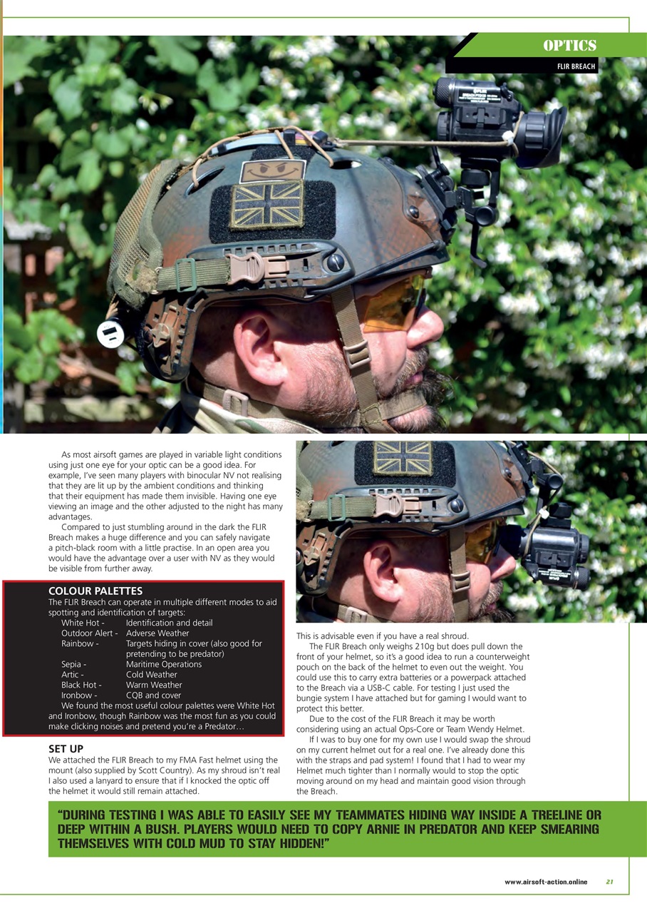 Airsoft Action Preview Pages