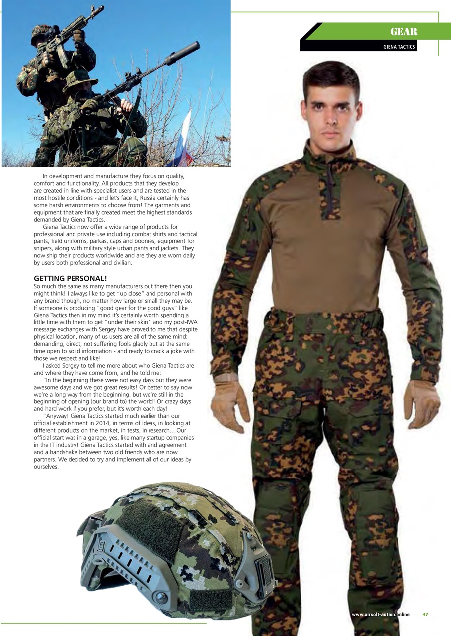 Airsoft Action Preview Pages