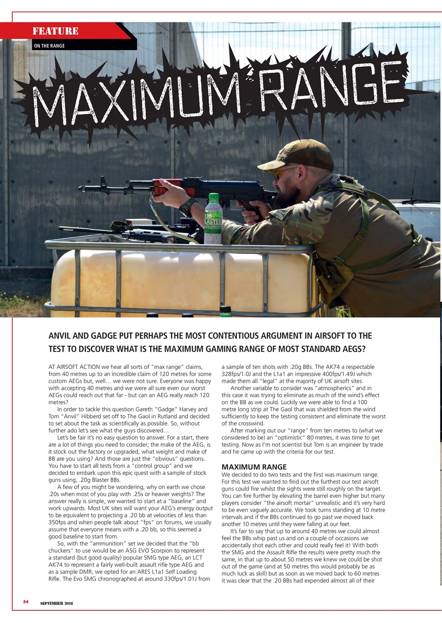 Airsoft Action Preview Pages