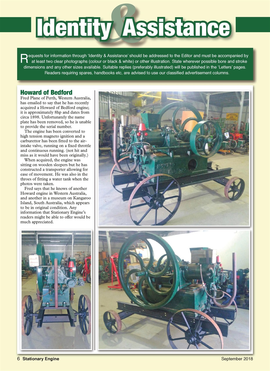 Stationary Engine Preview Pages