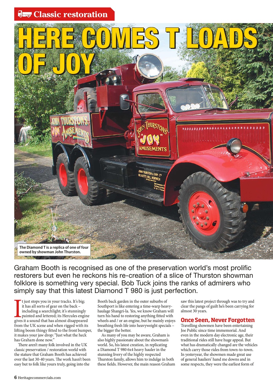 Heritage Commercials Magazine Preview Pages