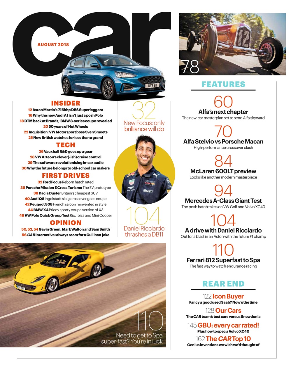 Car Preview Pages