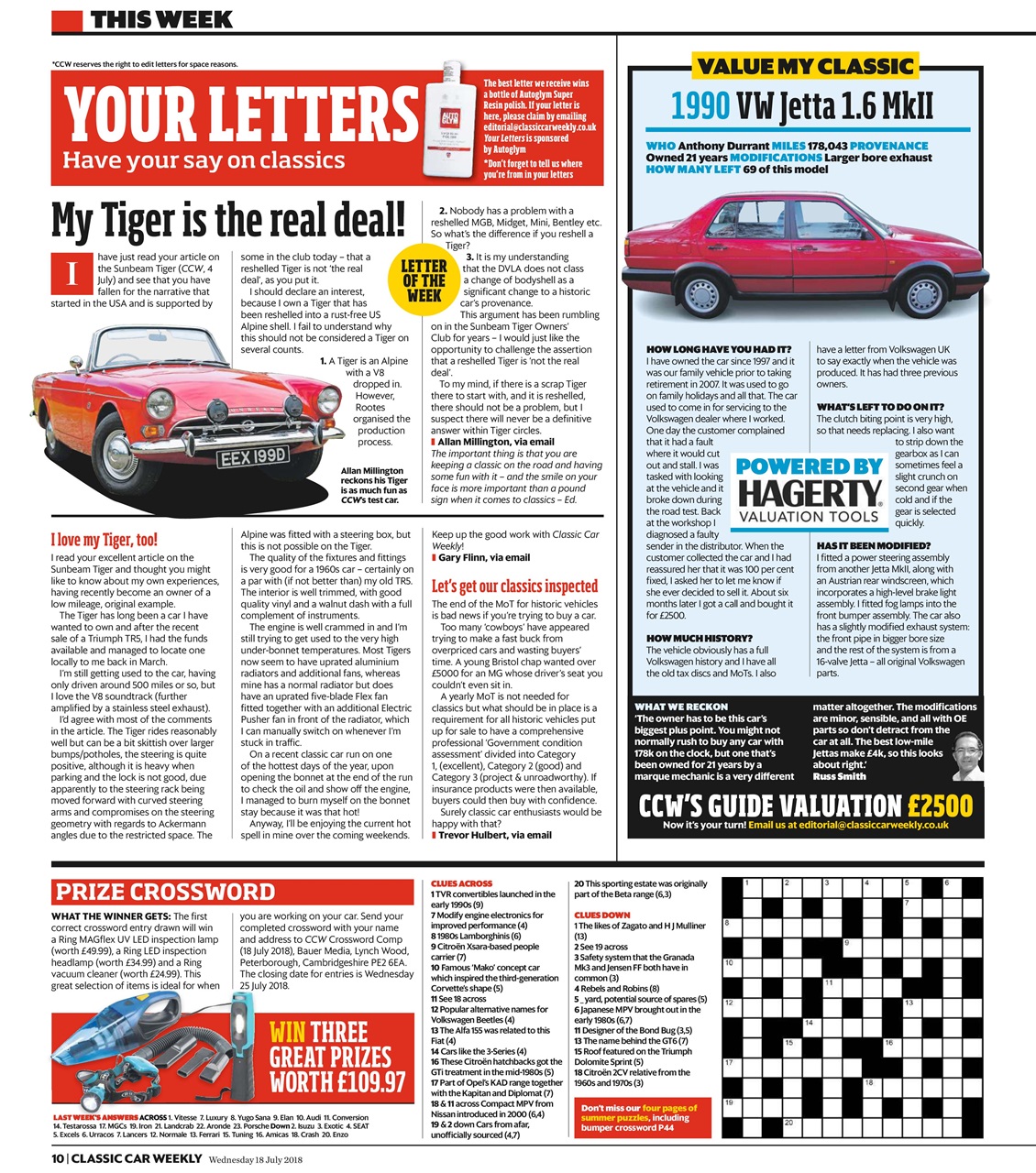 Classic Car Weekly Preview Pages