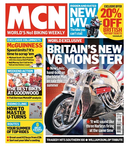 MCN issue 18th July 2018