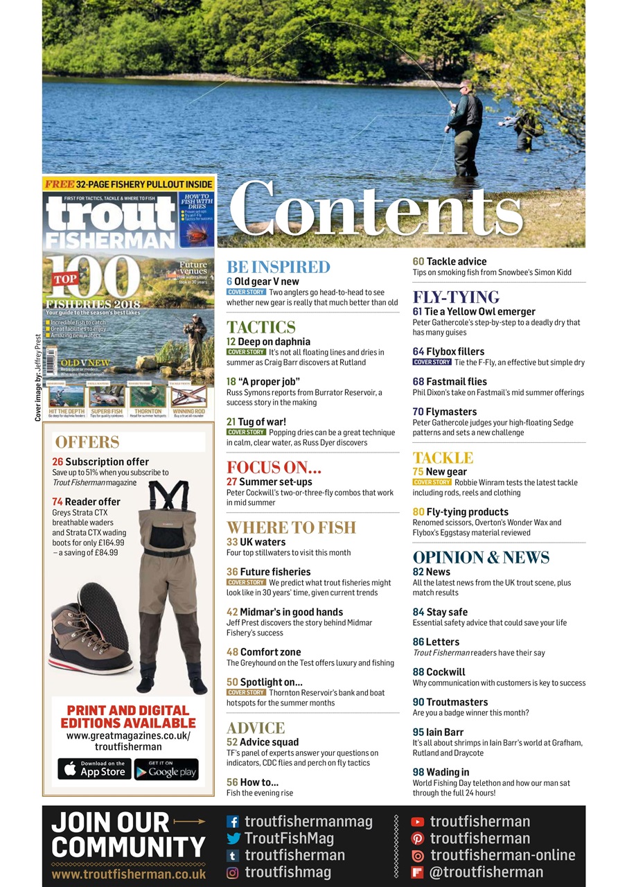 Trout Fisherman Preview Pages