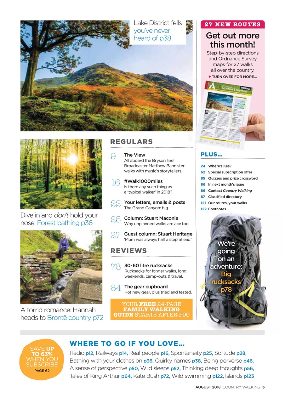 Country Walking Preview Pages