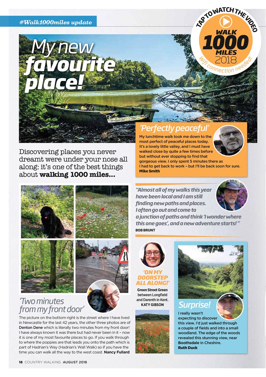 Country Walking Preview Pages